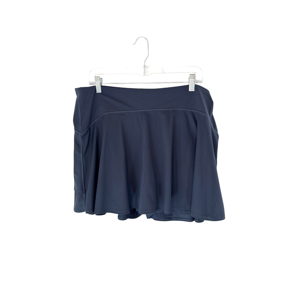 Old Navy Powersoft Extra High-Rise Go Dry Black‎ Tennis Skirt Skort Plus Size 2X